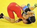 王娇,摔跤,北京奥运会,北京,2008,