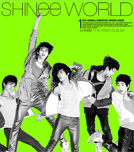 SHINee首张专辑《The SHINee World》28日发行